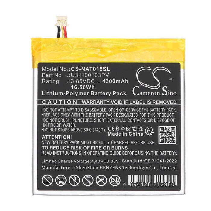 ONN  Tablet Replacement Battery