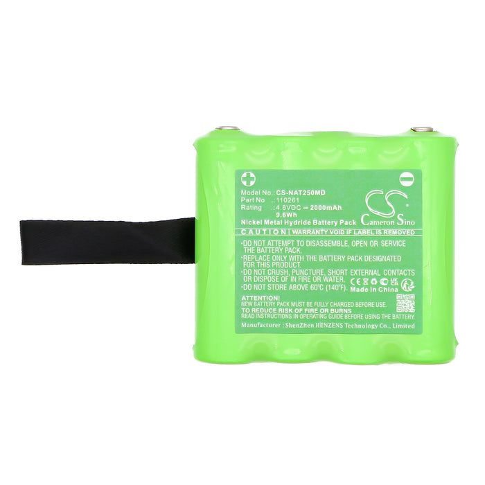 NONIN Palm Sat 2500 Pulse Oximeter Pulseoximeter Palm SAT 2500 SAT 2500 Medical Replacement Battery