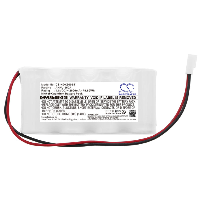 Indexa OS360A OS365A 9000ASD 32094 Emergency Light Replacement Battery