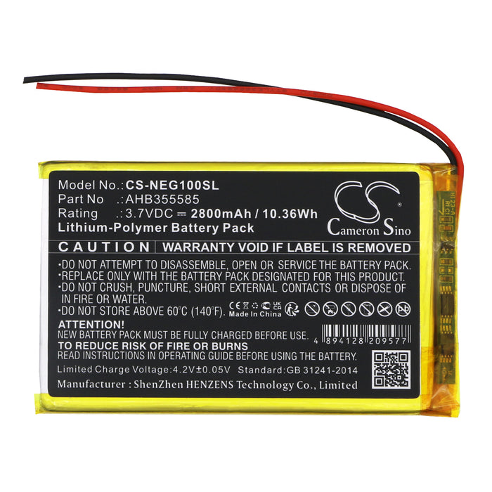 Neeo Neo Geo X Gold Handheld Console Game Replacement Battery