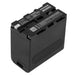 Video Devices Sound Devices 633 mixer,PIX 240i,PIX-E,4K recording monitors 6600mAh Camera Replacement Battery