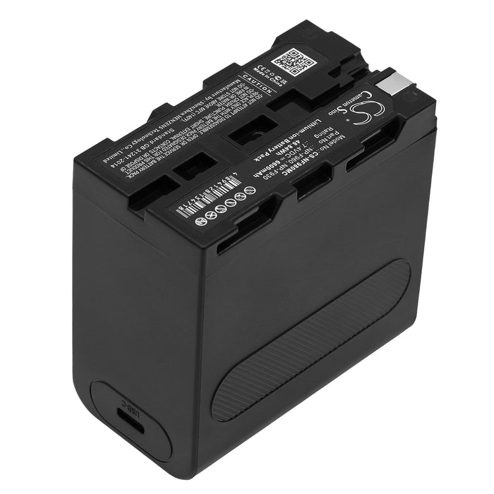 Sound Devices 633 mixer,PIX 240i,PIX-E,7-Series Audio Recorders 6600mAh Camera Replacement Battery