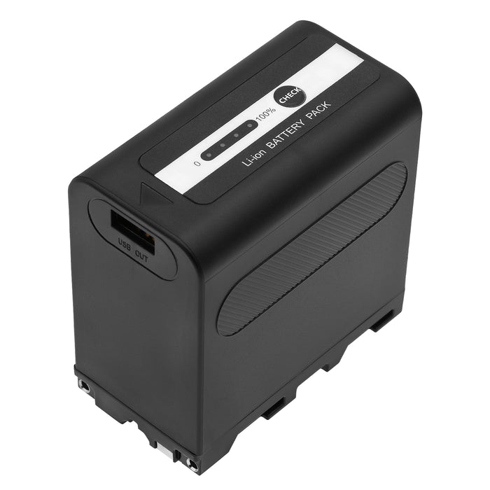 Sound Devices 633 mixer,PIX 240i,PIX-E,7-Series Audio Recorders 6600mAh Camera Replacement Battery