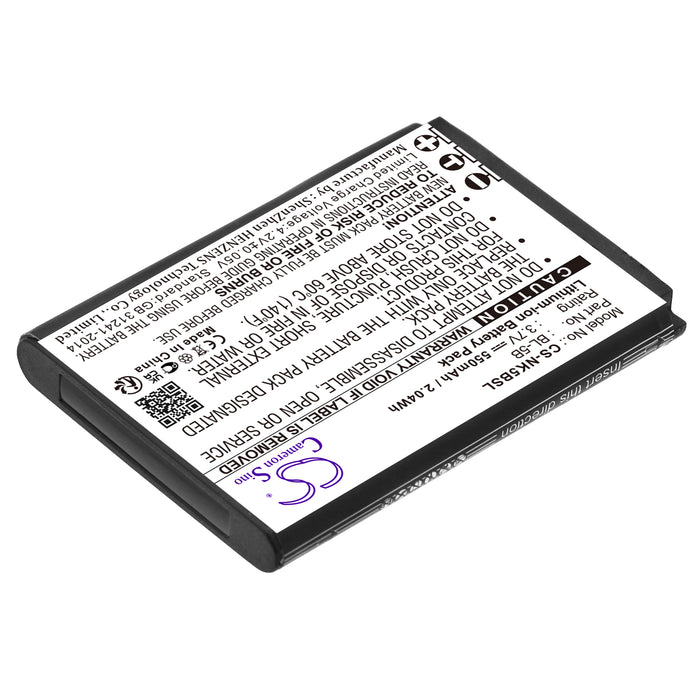 Ispan DDV-965 550mAh Camera Replacement Battery