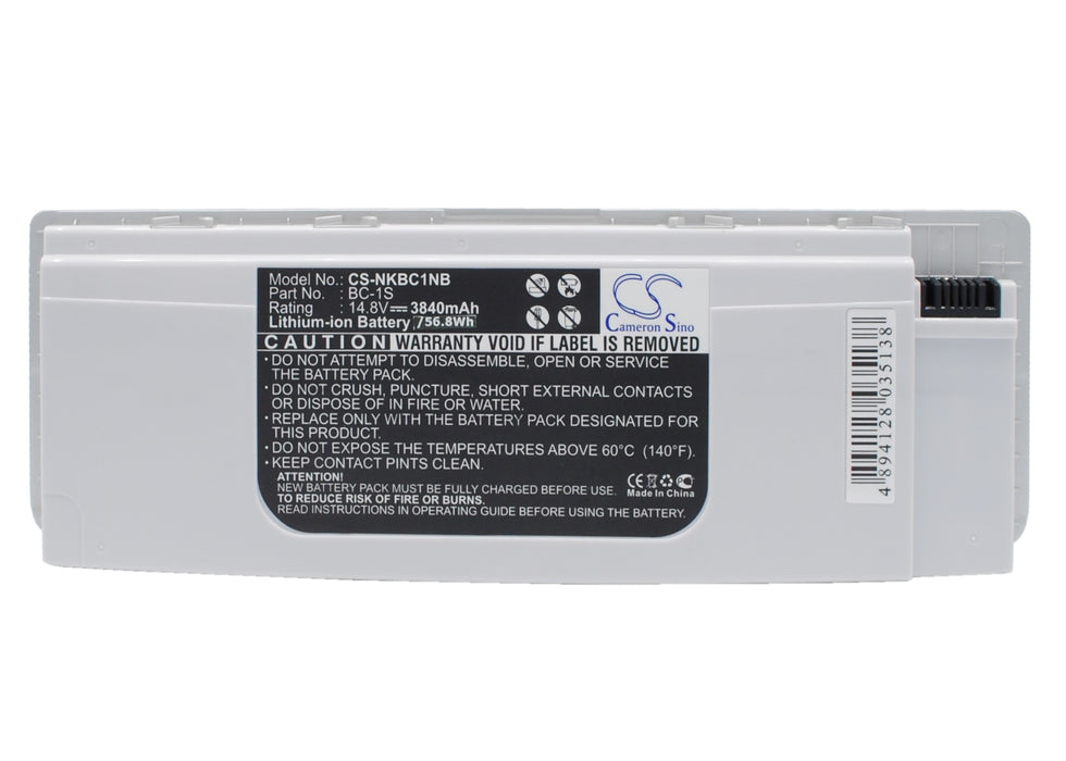 Nokia Booklet 3G Booklet 3G Blue Booklet 3G White Booklet 3G Black Laptop and Notebook Replacement Battery