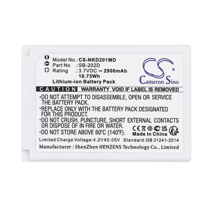 Nihon Kohden CardioAir ECG-2010 Medical Replacement Battery