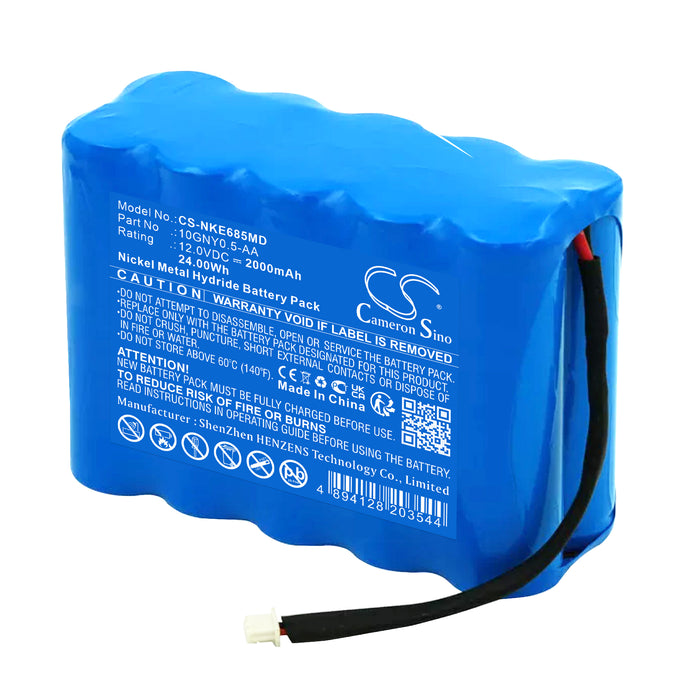Nikon 6851 ECG 6851K ECG Medical Replacement Battery