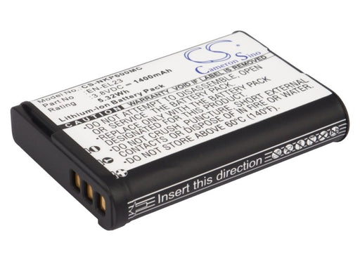 Northern Coolpix P600 Coolpix P610 Coolpix P900 Coolpix P610s Coolpix P900s Coolpix S810c Camera Replacement Battery
