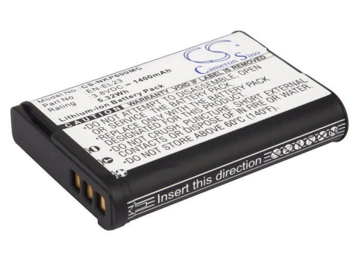 Northern Coolpix P600 Coolpix P610 Coolpix P900 Coolpix P610s Coolpix P900s Coolpix S810c Camera Replacement Battery