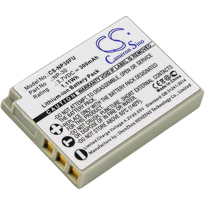 Fujifilm FinePix F440 Finepix F440 Zoom FinePix F450 Finepix F450 Zoom Camera Replacement Battery