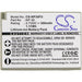 Fujifilm FinePix F440 Finepix F440 Zoom FinePix F450 Finepix F450 Zoom Camera Replacement Battery