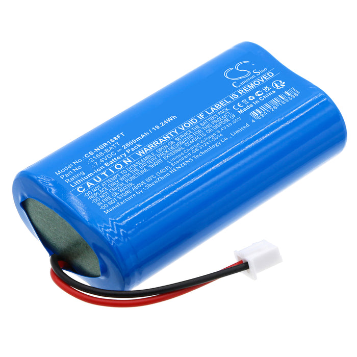 Nightstick NSR-2168 2600mAh Flashlight Replacement Battery