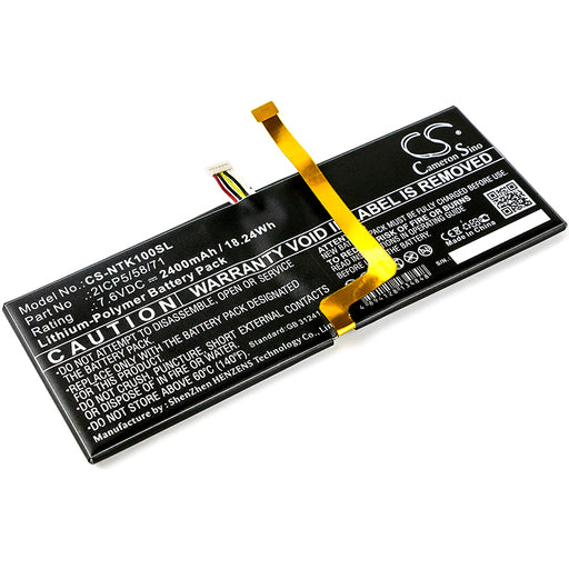 Nvidia Tegra K1 Tablet Replacement Battery