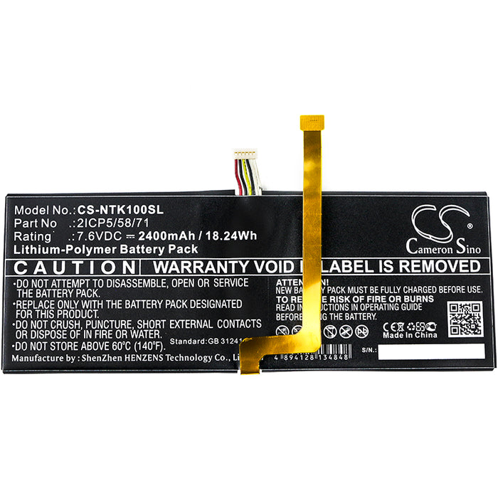 Nvidia Tegra K1 Tablet Replacement Battery