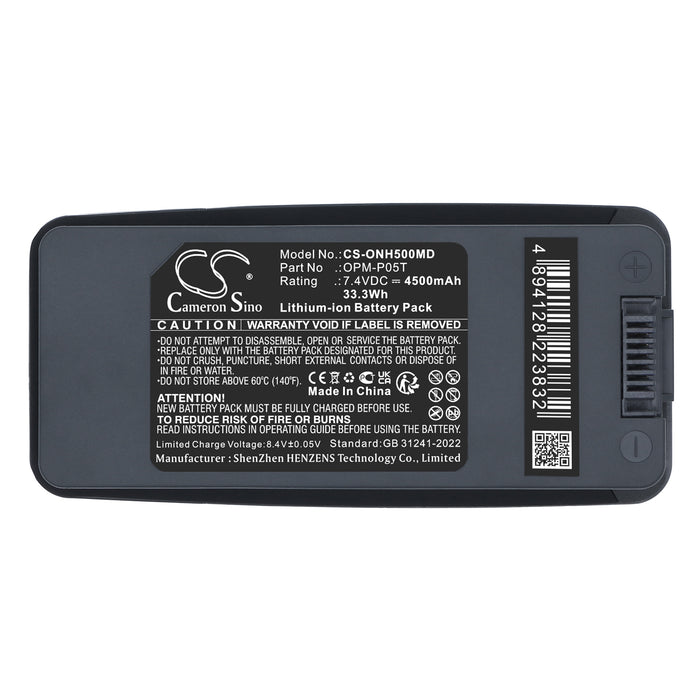 Onyx Healthcare MD1161 Venus-123 Venus-153 Venus-173 Medical Replacement Battery