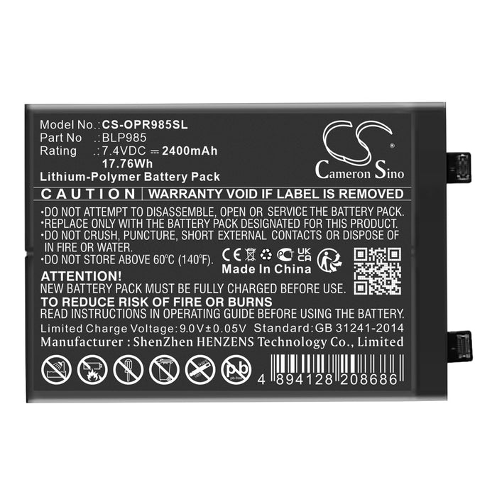 Realme Realme GT NEO5 Mobile Phone Replacement Battery