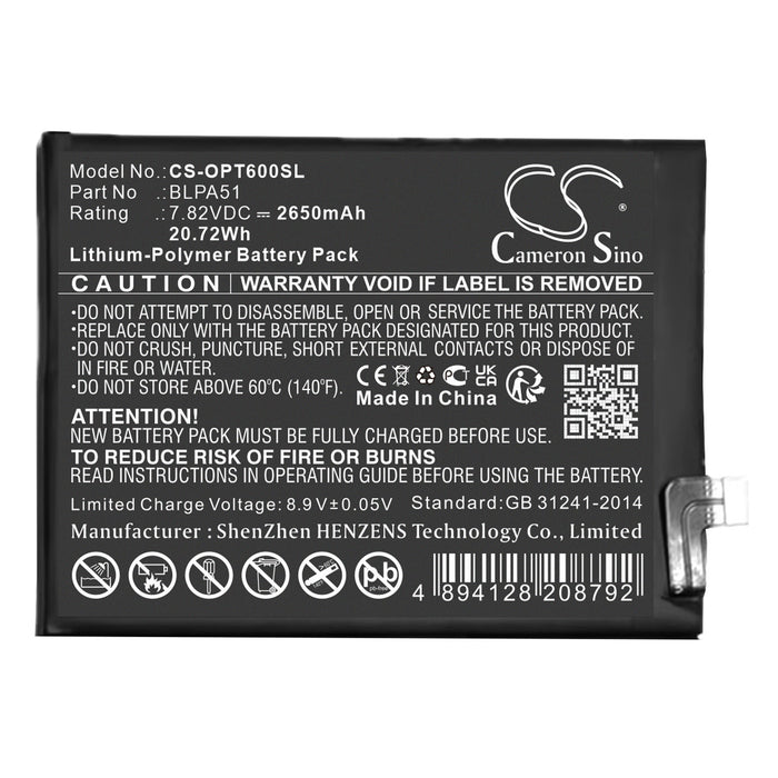Realme Realme GT 6T Mobile Phone Replacement Battery
