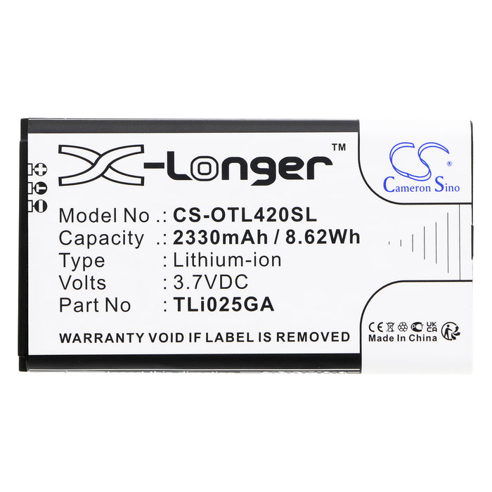 Alcatel Link Zone, MW42LM Hotspot Replacement Battery