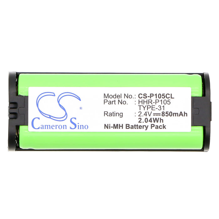 GE  850mAh Cordless Phone Replacement Battery