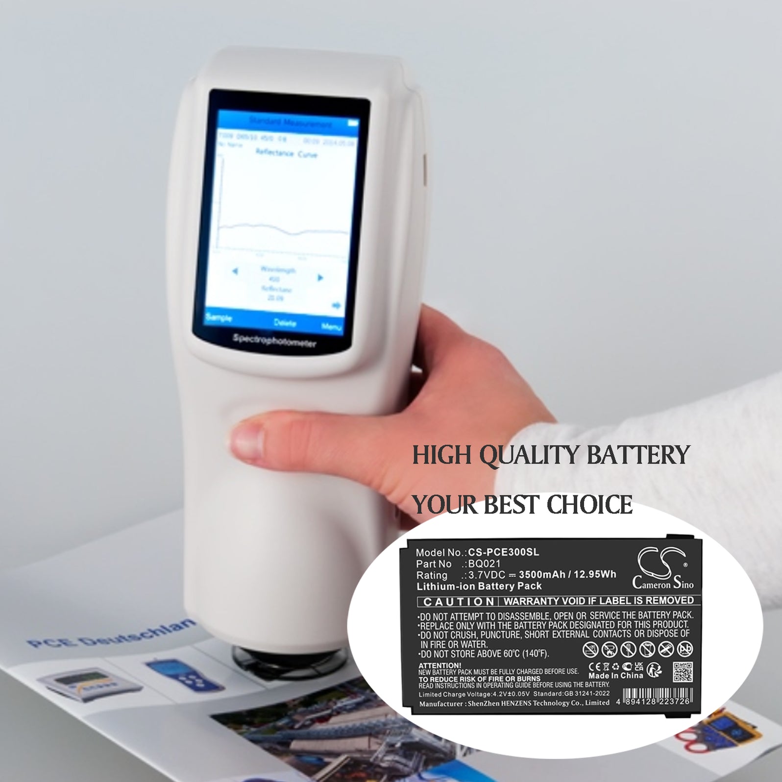 PCE Instruments Colorimeter PCE-CSM 10,Colorimeter PCE-CSM 3 ...