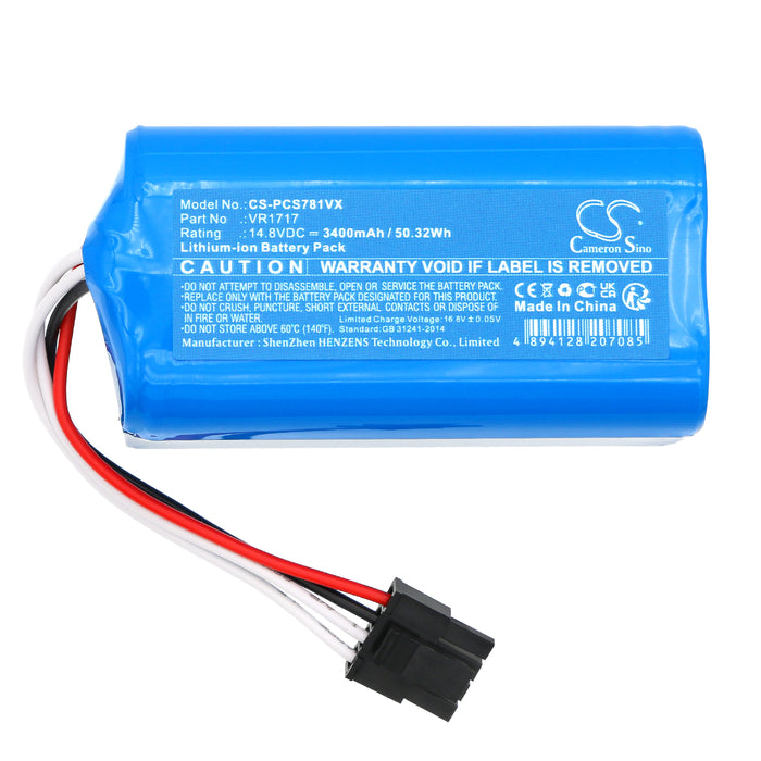 ROVUS Cocoa Smart 790T Cocoa Smart 780T Summer P3 Summer P2s Summer P1s VR1717 Vacuum Replacement Battery