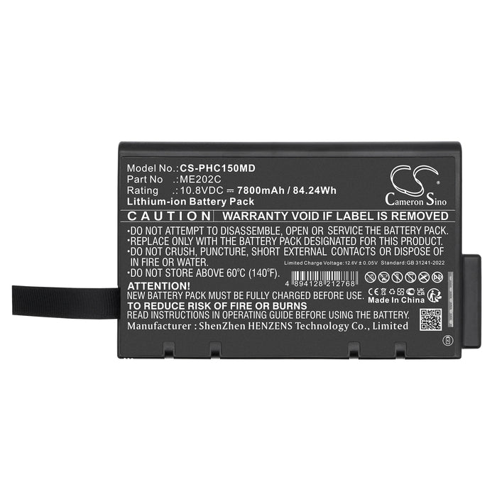 Philips Effica CM100 Efficia CM120 Efficia CM150 Medical Replacement Battery