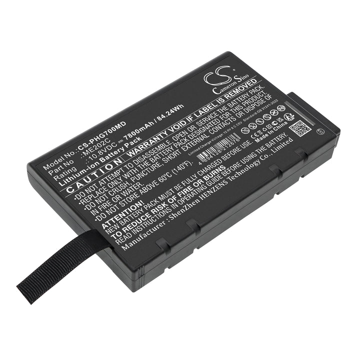 Philips Goldway G70,Goldway G80 7800mAh Medical Replacement Battery