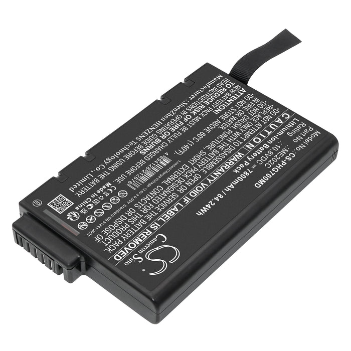 Philips Goldway G70,Goldway G80 7800mAh Medical Replacement Battery