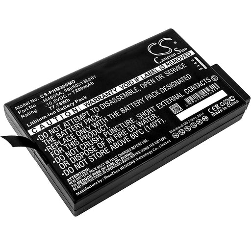 Philips 740 Select Vital Signs Monitor,ELI 380 ECG,FM20,FM30,Intellivue 30,Intellivue 60,Intellivue M8000,IntelliVue M8001 Medical Replacement Battery