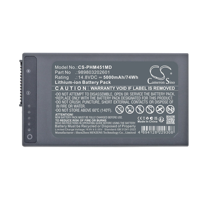 Phillips Monitor Intrepid RX Medical Replacement Battery