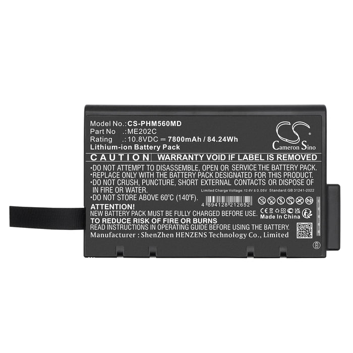 Philips Goldway G50,Goldway G60,Goldway G60E 7800mAh Medical Replacement Battery