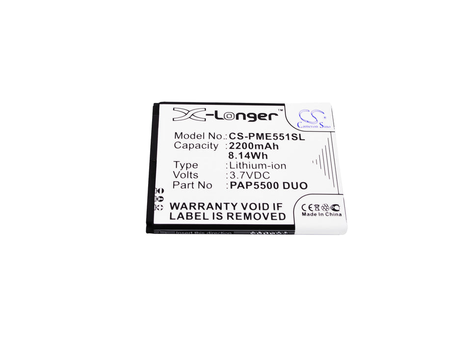 Prestigio MultiPhone 5500 Duo Mobile Phone Replacement Battery