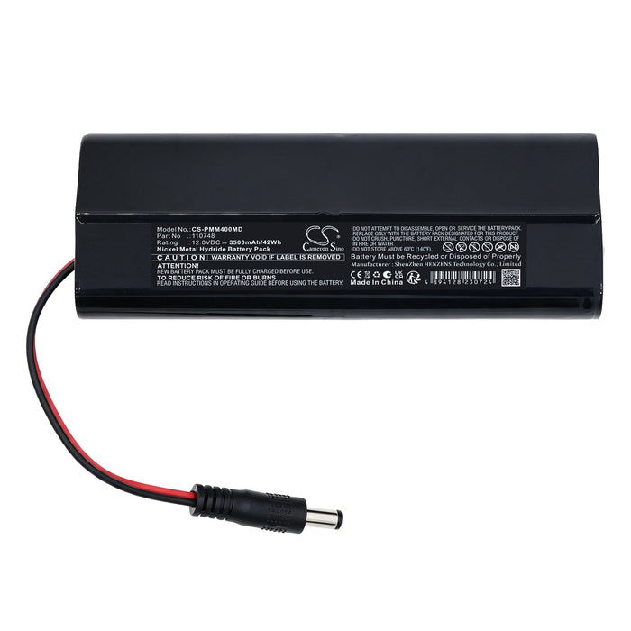 Primedic handyscan Metrax M400 Medical Replacement Battery