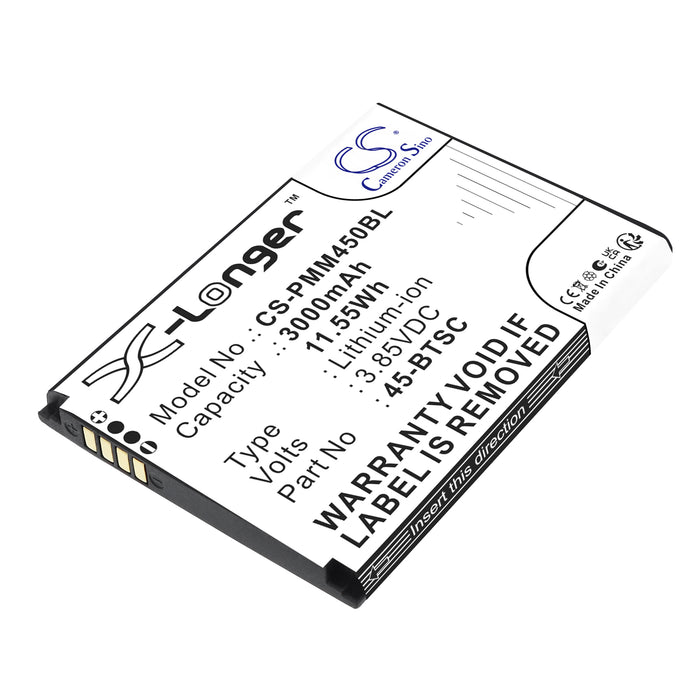 Point Mobile PM45 Barcode Replacement Battery