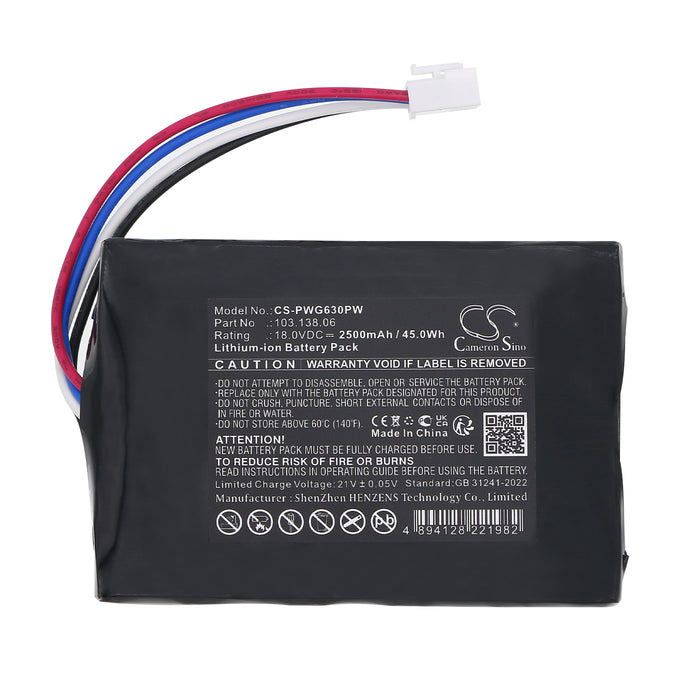 PowerPlus POWXG6305 Lawn Mower Replacement Battery
