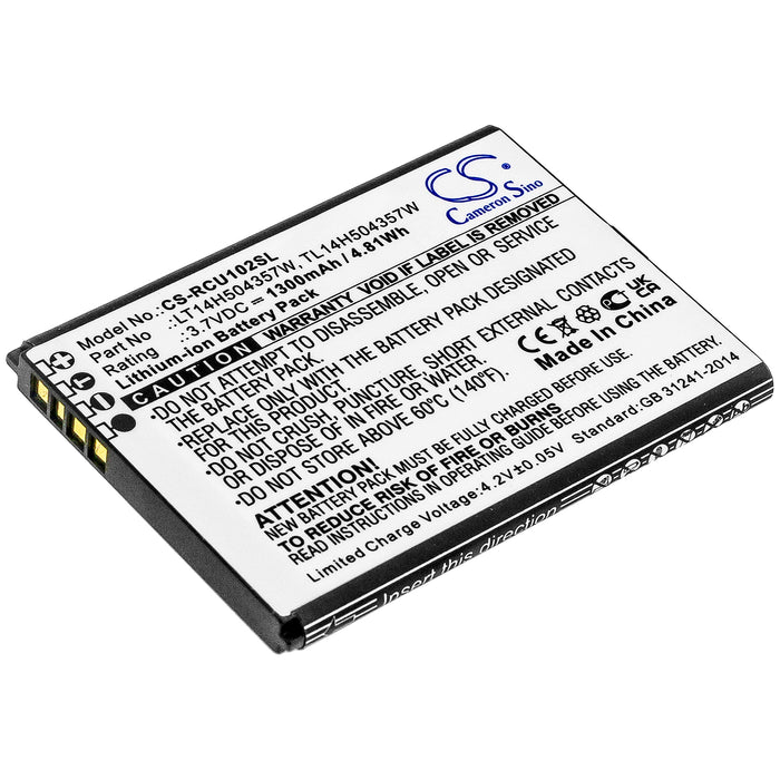 Cricket U102AC,Debut Flip Mobile Phone Replacement Battery