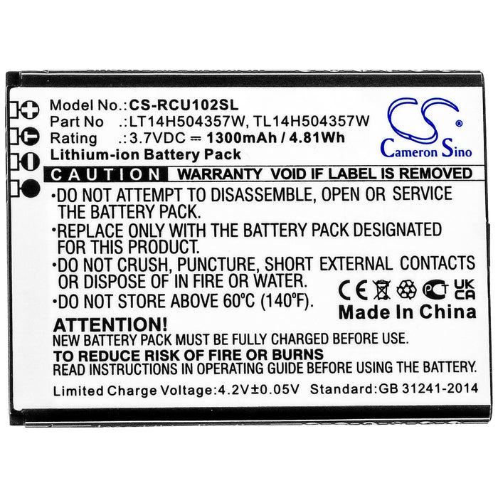 Cricket U102AC Mobile Phone Replacement Battery