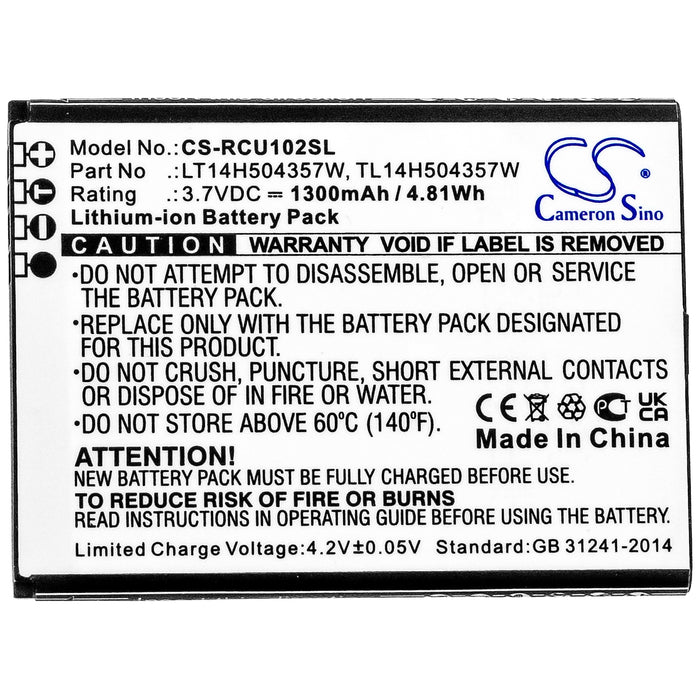 AT&T Flip IV,U102AA Mobile Phone Replacement Battery