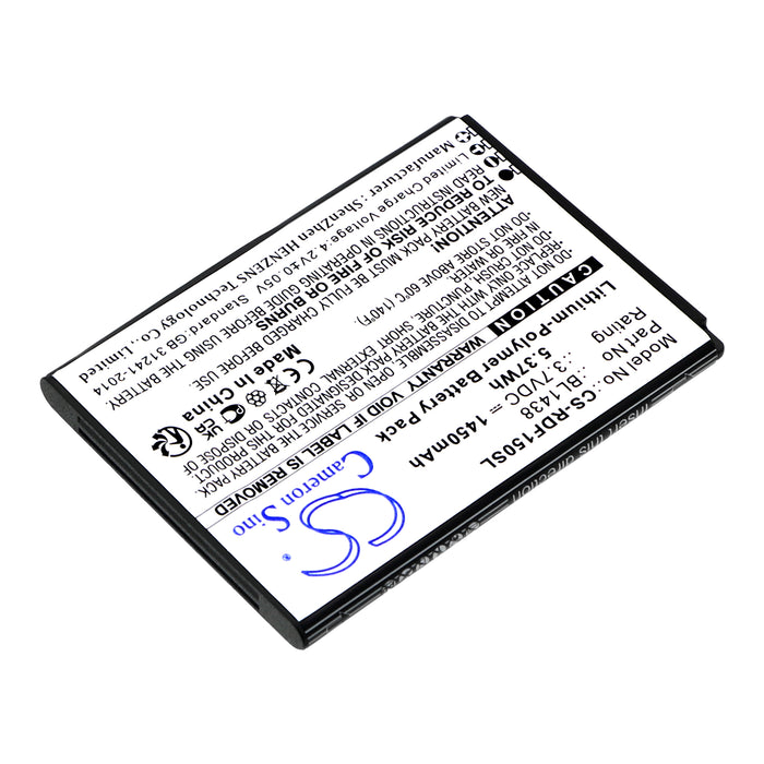 R3Di Bright Flip, FR150 Mobile Phone Replacement Battery