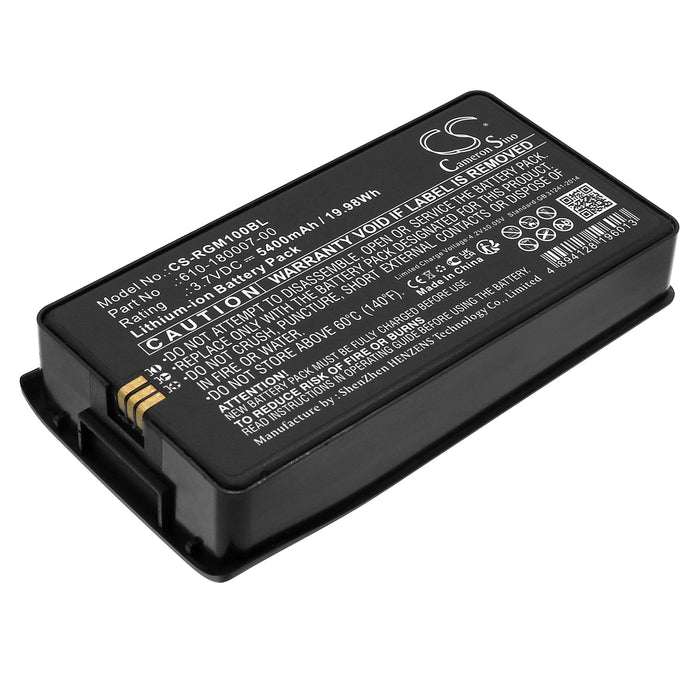 RGIS 610-190040, RM-1 Barcode Replacement Battery