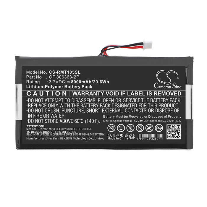 Rand McNally TND-1050 GPS Replacement Battery