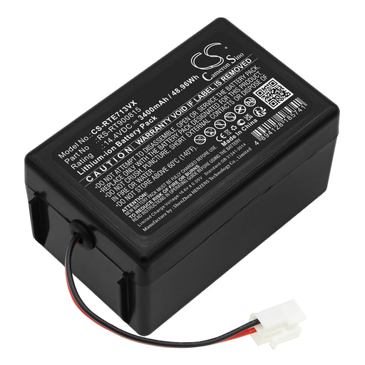 Rowenta Smart Force Extreme RR7126 Smart Force Extreme RR7145 Smart Force Extreme RR7157 RR7126 RR7133 RR7145 RR715 3400mAh Vacuum Replacement Battery