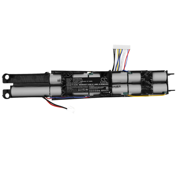 Tefal TY9152,TY9171,TY9179,TY9152WO   2D1,TY9171WO   2D1,TY9179WO   2D1 2600mAh Vacuum Replacement Battery