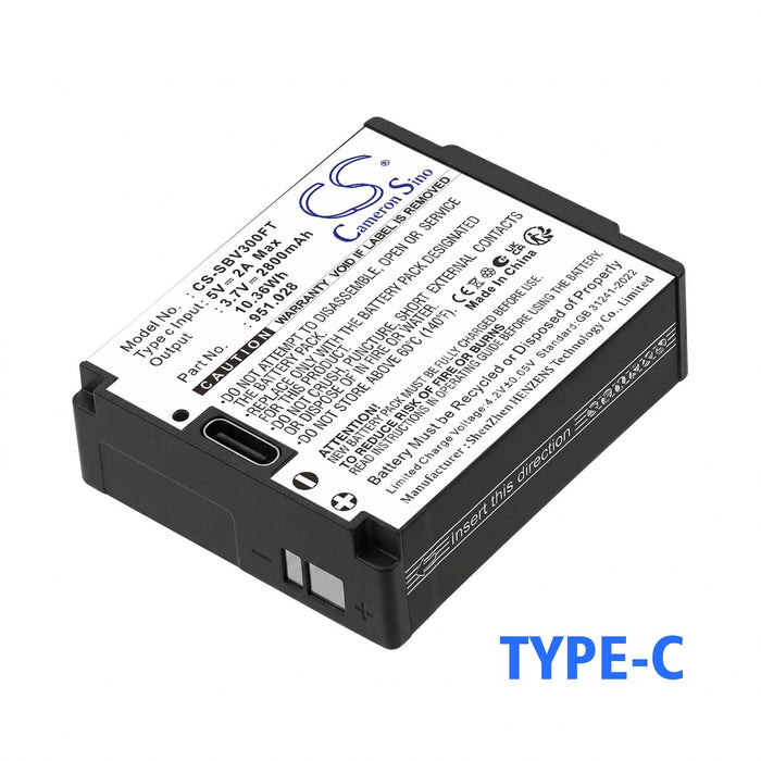 Suprabeam V3 Pro V4 Pro Flashlight Replacement Battery