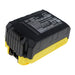 Porter Cable PCC600,PCC601,PCC601LA,PCC620B,PCC620LB,PCC620LBR,PCC640,PCC640B,PCC641,PCC650B,PCC650BR,PCC 5000mAh Black Power Tool Replacement Battery