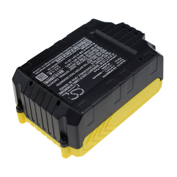 Porter Cable PCC600,PCC601,PCC601LA,PCC620B,PCC620LB,PCC620LBR,PCC640,PCC640B,PCC641,PCC650B,PCC650BR,PCC 5000mAh Black Power Tool Replacement Battery