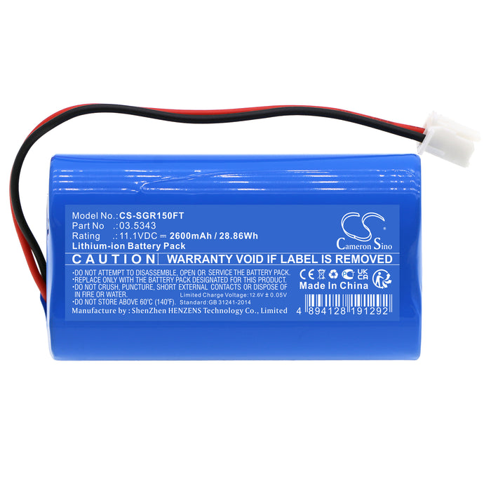 SCANGRIP VEGA 1500 C+R 03.5451 Flashlight Replacement Battery