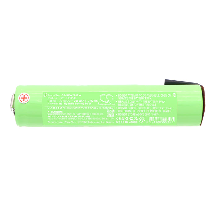 Skil 2238 Cordless Power Wrench Power Tool Replacement Battery