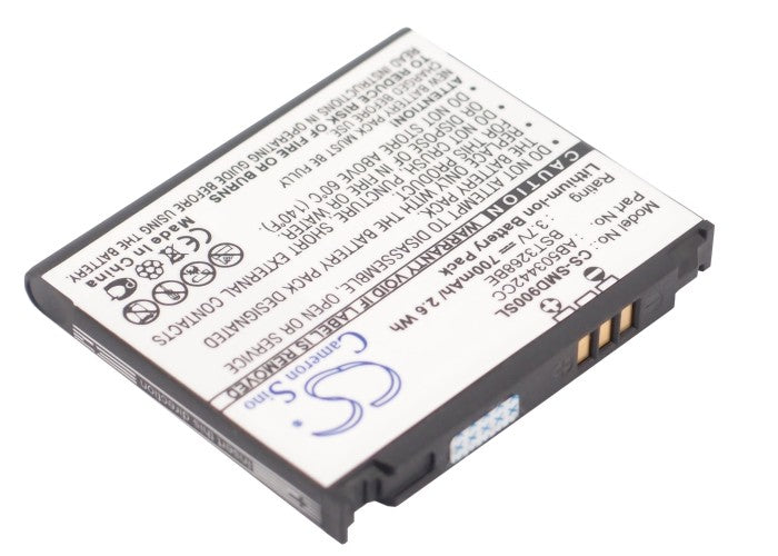 Samsung SGH-D908,SGH-D900,SGH-D900i,GH-E788,SGH-D900B,SGH-E788,SGH-E690,SGH-M359,SGH-E780,SGH-E783 Mobile Phone Replacement Battery