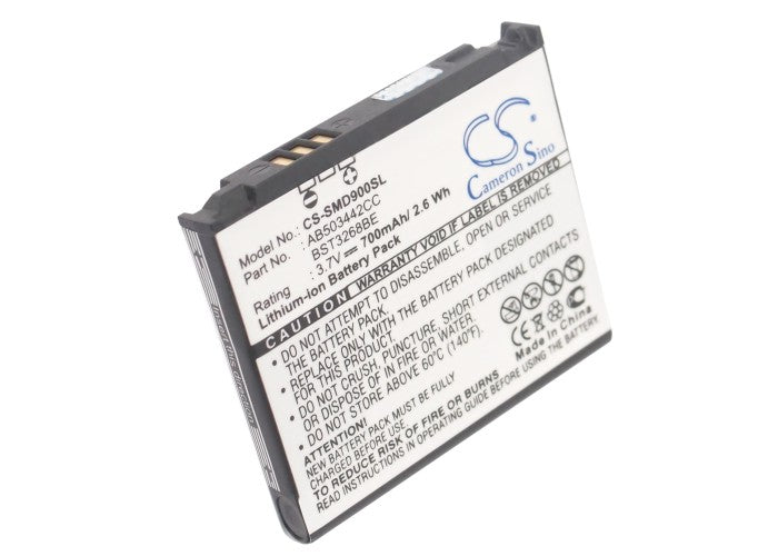 Samsung SGH-D908,SGH-D900,SGH-D900i,GH-E788,SGH-D900B,SGH-E788,SGH-E690,SGH-M359,SGH-E780,SGH-E783 Mobile Phone Replacement Battery